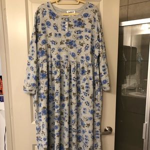 Vintage American Comfort 1X thermal dress